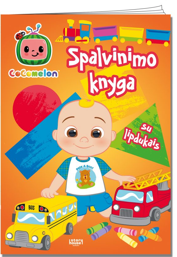 Cocomelon: Spalvinimo Knyga - Knygų Iššūkiai Kiekvienam - Sukurta ...